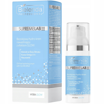 Bielenda Professional Supremelab Hydra Glow hydratační pleťový krém bez oleje 50 ml