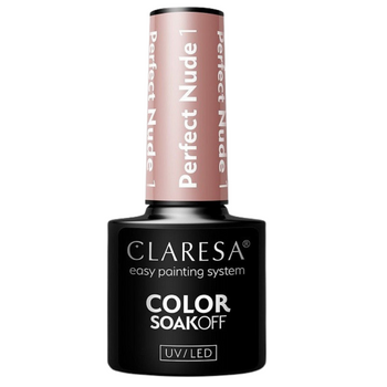 Claresa Perfect Nude 1 Hybridní lak na nehty 5g