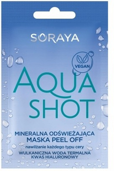 Minerální slupovací maska ​​SORAYA AquaShot