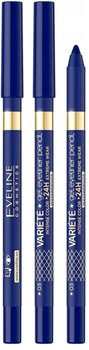 Gelová tužka na oči Eveline Variete 03 modrá