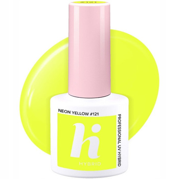HI HYBRID Hybrid Varnish 121 Neon Yellow