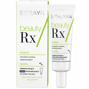 Soraya Beauty Rx Normalizující vyhlazující pleťový krém se zinkem 50 ml