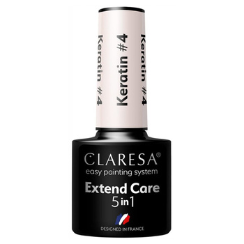 Claresa Extend Care 5v1 Keratin Hybrid Nail Base Nude Blushes 4 5g