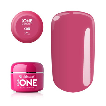 Silcare Base One UV Gel 46 Fast Pink Blush 5g