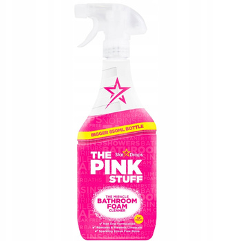 The Pink Stuff Koupelnová čisticí pěna pro sprchové kabiny 850 ml