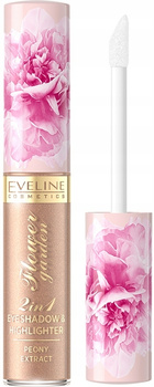 Eveline Flower Garden 2v1 voděodolná tekutá báze pod stíny 02