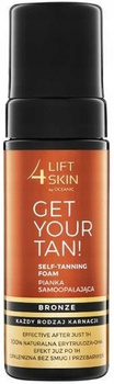 Samoopalovací samoopalovací pěna Lift4 Skin Get Your Tan Bronzing 150ml