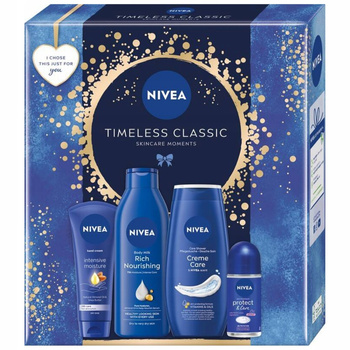 Nivea Timeless Classic dárková sada 4 dámské tělové kosmetiky