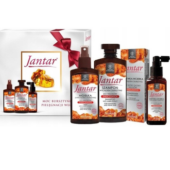 Jantar Dárková sada Šampon Kondicionér Lotion