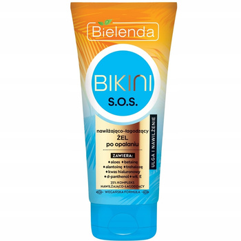 Bielenda Bikini S.O.S. Hydratační zklidňující gel po opalování Aloe 150 ml