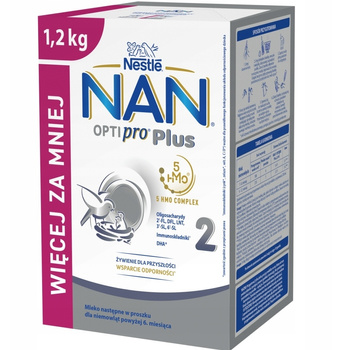 Nestlé NAN Optipro 2 Plus upravené mléko Next pro děti HMO 1,2kg