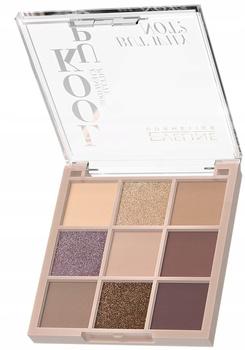 Eveline Look Up Paleta 9 dárkových očních stínů s teplými matnými jiskrami