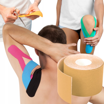 Kinesio Tape Kineziologická náplast Tejpa Pro Kinesio Taping 5cm x 5m