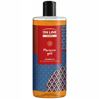 Sprchový gel On Line Senses Moroccan Gold Marula Fig Oil 500 ml