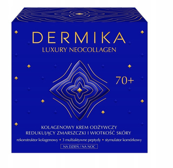 Dermika Luxury NeoCollagen Collagen výživný krém proti vráskám 70+