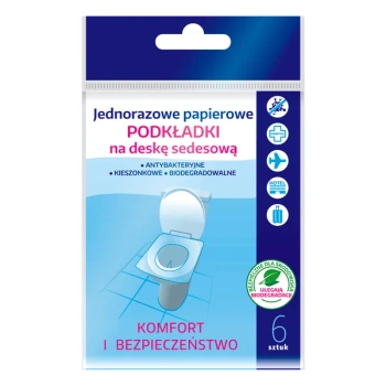 Jednorázové záchodové potahy Intervion pokrývají biologicky odbouratelné vložky