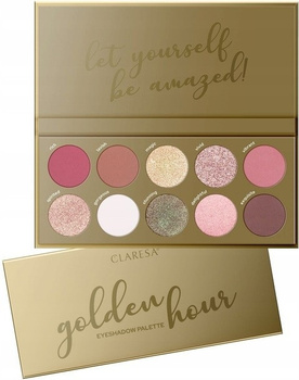 Světlá paleta 9 očních stínů Claresa Bride