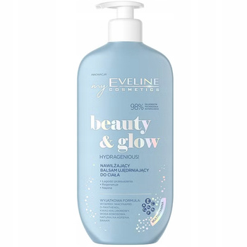 Eveline Beauty Glow Hydratační zpevňující tělový balzám Hydrates 350 ml