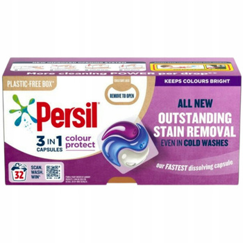 Persil Color Protect 3v1 Color Laundry Capsules Box 32 ks