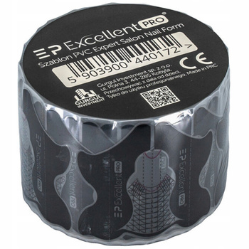 Vynikající PRO PVC šablony prodlužovací formy na nehty Roll 500 ks