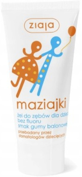 Zubní gel na žvýkačky Ziaja Maziajki pro děti