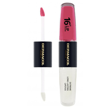 Dermacol 16h Lip Color Dlouhotrvající rtěnka 2v1 06