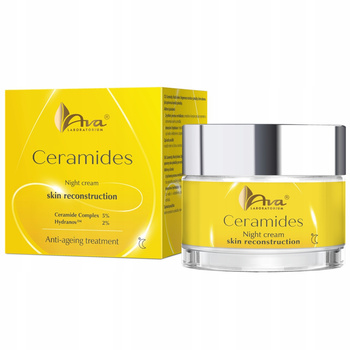 AVA Ceramidy noční krém Repairing Skin Structure Anti-Aging 50 ml