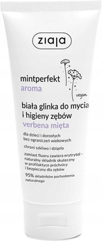 Bílá zubní hlína Ziaja Mintperfekt Aroma