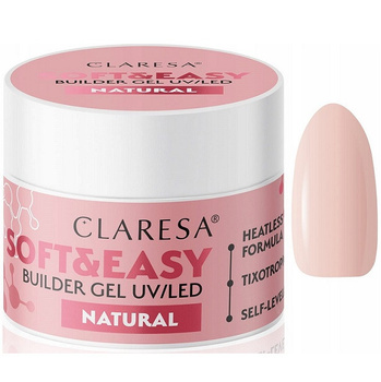 Claresa Soft Easy Gel Přírodní stavební gel 45g