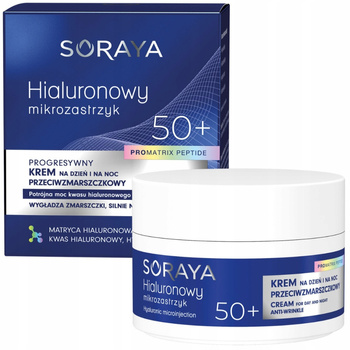 Soraya Hyaluronic Mikroinjekční krém na obličej proti vráskám 50+ 50m