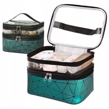 Dámská kosmetická taštička Organizer Case for Cosmetics, Green