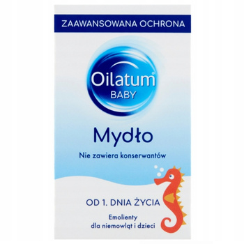 Oilatum Dětská změkčovadla pro miminka a děti Hydratační mýdlo 100g