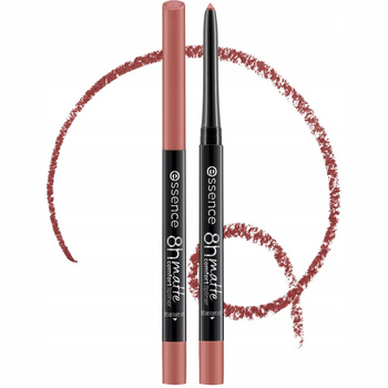 Essence 8h Matte Comfort Waterproof Lip Liner Pencil 04 Rosy Nude