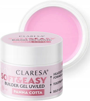 Claresa Soft Easy Gel Stavební gel Panna Cotta 45g