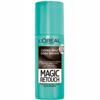 Loreal Magic Retouch Barvicí sprej na kořenové vlasy tmavě hnědá 75 ml