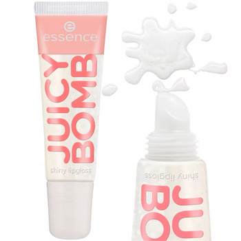 Essence Juicy Bomb Shiny Lesk na rty Błyszczyk Do Ust 101 Lovely Litchi 10 ml