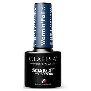 Claresa Warmin' Fall 3 Hybridní lak na nehty 5g