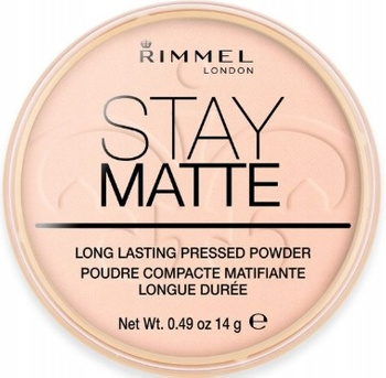 Matující matující pudr Rimmel Stay 002 Pink Blossom