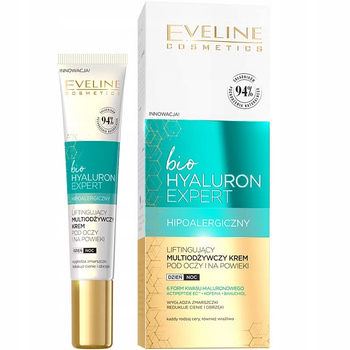 Eveline Bio Hyaluron Expert Multi-výživný krém na oči a víčka 15 ml
