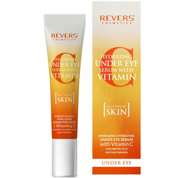 Revers Hydratační oční sérum s vitamínem C a kyselinou hyaluronovou 15 ml