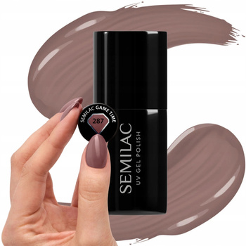 Semilac Hybrid Lak na nehty Game Time 287 Warm Brown 7ml