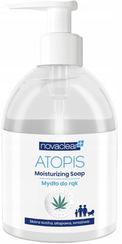 NOVACLEAR ATOPIS mýdlo na ruce konopný olej 300ml
