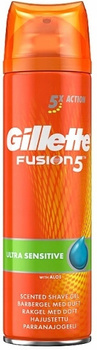 Gel na holení Gillette Fusion 5 Sensitive 200 ml