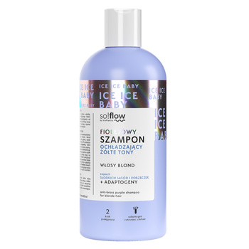 Chladivý šampon So Flow Purple pro žluté blond vlasy 300 ml