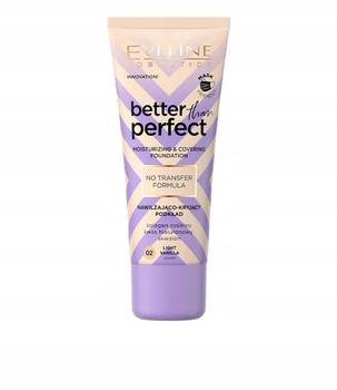 EVELINE Better Than Perfect Moisturizing Covering Foundation 02 Light Vanil