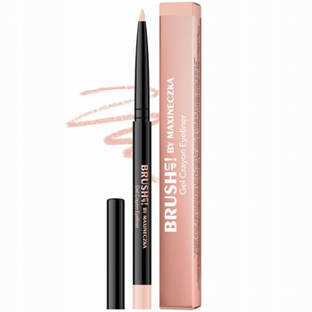 Brush Up By Maxineczka Crayon Eyeliner Gel Eye Pencil 04 Light Beige
