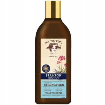Mrs Potters Triple Root Strengthen Shampoo pro jemné vlasy tuřín 390 ml