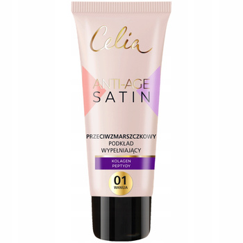 Celia Anti Age Satin Anti-Wrinkle Face Foundation 01 Vanilka
