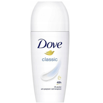 Dove Antiperspirant Roll On 48h dámský zklidňující podráždění Classic 50 ml