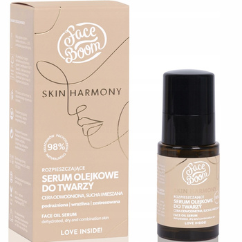 Face Boom Skin Harmony Face Oil Serum pro dehydratovanou, suchou pleť 15 ml